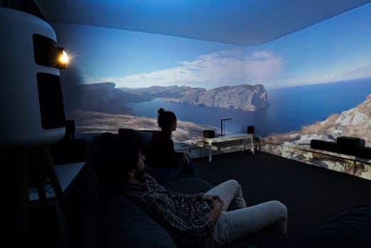 BroomX VR Sensory Room 3D 4D immersive technology projector